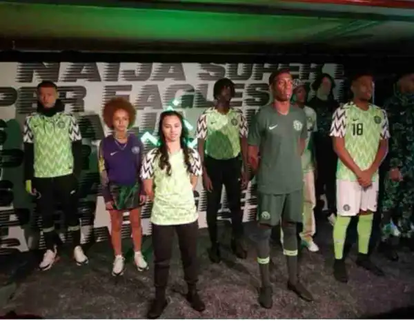 Nike Unveils New Super Eagles